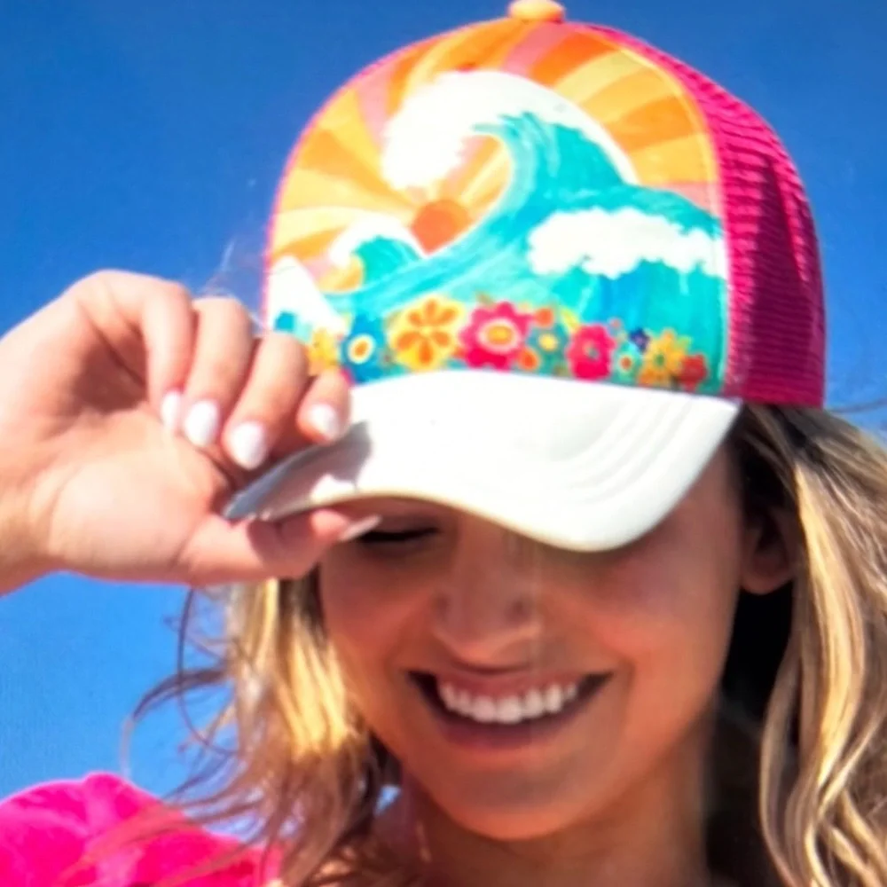 NATURAL LIFE Tropical Design Hat - Picture 2 of 6